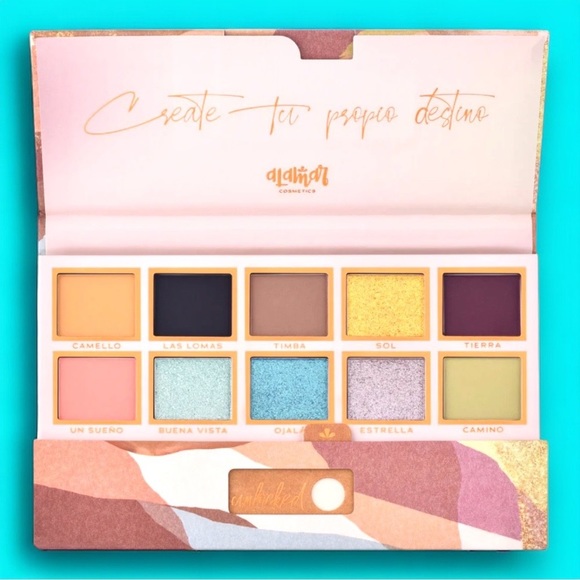 Alamar Cosmetics DESTINO Eyeshadow Palette • Full Size 10 Pan​ - Picture 4 of 8